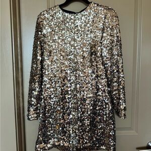 Banana Republic Alina Sequin Mini Dress